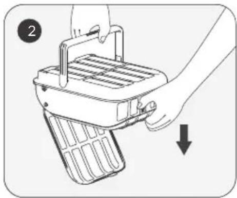 Aiper Surfer M1 - Cleaning the Debris Collection Basket - 4