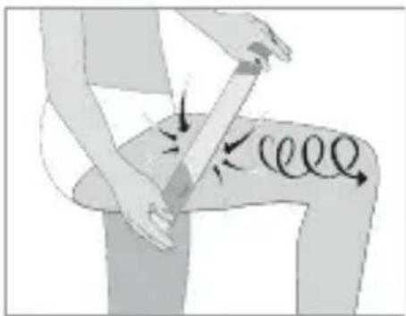 BEURER CM 99 - Treatment on the outside of the thigh - 2