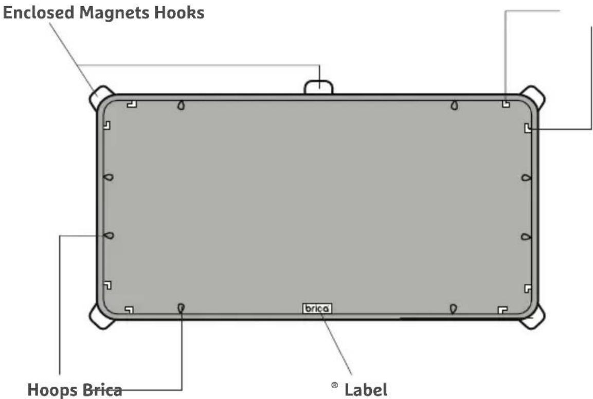 Munchkin Brica Magnetic - INCLUDED PARTS - 1