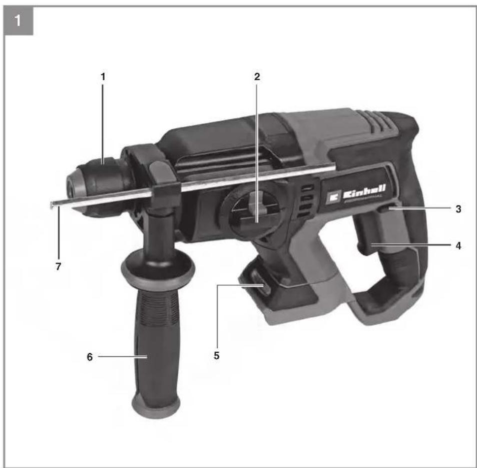 EINHELL TP-HD 18/22 D Li BL-Solo - 1