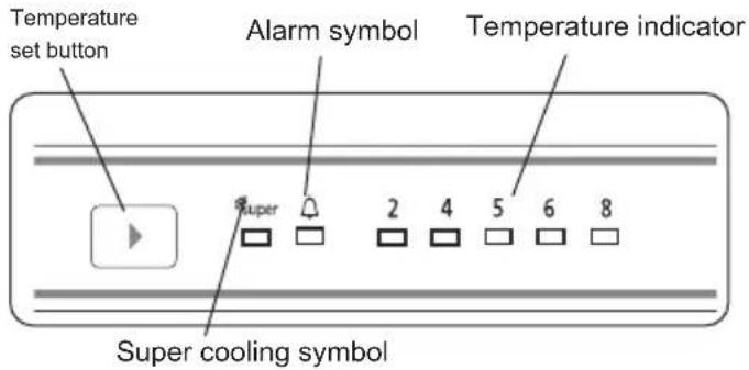 SHARP SJ-LD110E0XS-EU - Temperature Settings - 1