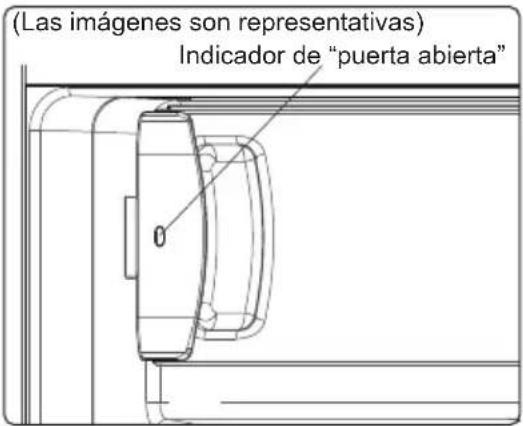 SHARP SJ-LD110E0XS-EU - Indicador de "Puerta abierta": - 1