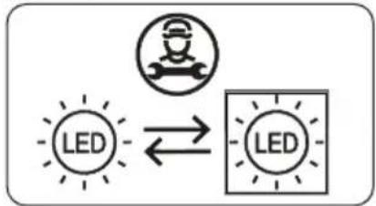 SHARP SJ-LD110E0XS-EU - Sostituzione dell'illuminazione LED - 2