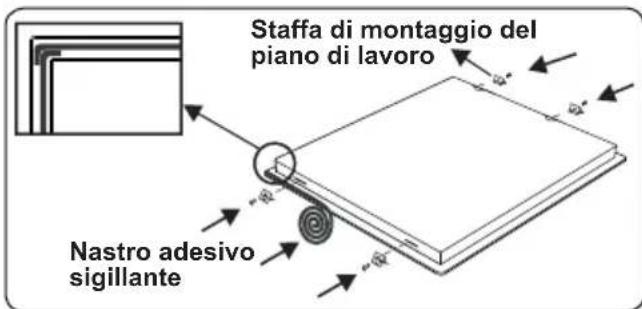 SHARP KH-6V09FTMI-DE - INSTALLAZIONE DEL PIANO COTTURA - 3