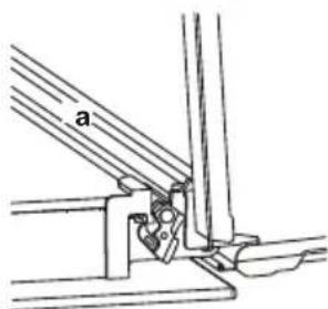 SHARP K-72P19INH-EU - Removal of the Oven Door - 2