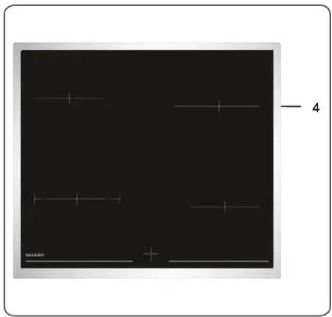 SHARP K-72P19INH-EU - Liste des composants - 2