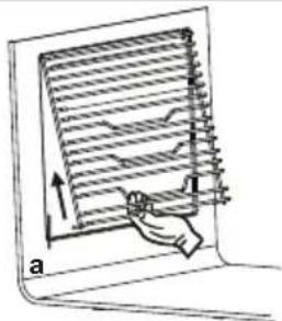 SHARP K-72P19INH-EU - Removal of the Wire Shelf - 1