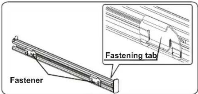 SHARP K-72P19INH-EU - Telescopic rails - 1