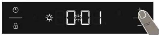 SHARP K-72P19INH-EU - Audible warning time adjustment - 2