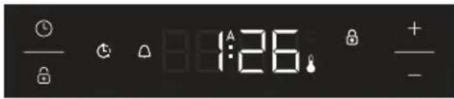 SHARP K-72P19INH-EU - UTILIZZO DEL TIMER TATTILE DIGITALE - 1