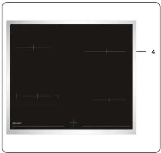 SHARP K-72P19INH-EU - List of Components - 2