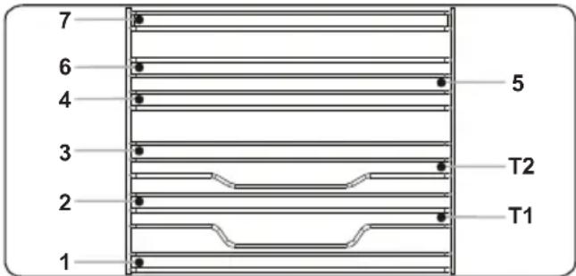 SHARP K-72P19INH-EU - The EasyFix Wire Rack - 1