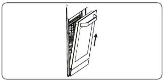 SHARP K-72P19INH-EU - Démontage de la porte du four - 3
