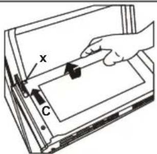SHARP K-72P19INH-EU - Removal of the Inner Glass - 3