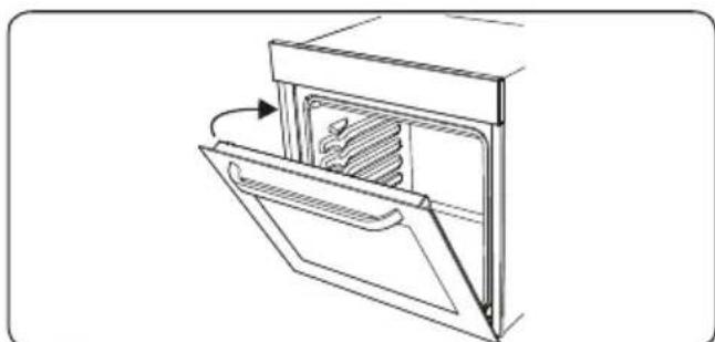 SHARP K-72P19INH-EU - Soft-Close Oven Door - 1