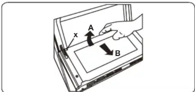 SHARP K-72P19INH-EU - Removal of the Inner Glass - 1