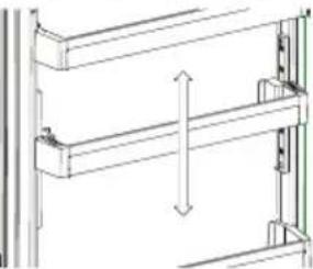 SHARP SJ-BD237E00X-EU - Prateleira de porta Adapti-Lift (Em alguns modelos) - 2