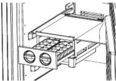 SHARP SJ-SC11CMXWD-EU - Icematic / (Eiswürfelbereiter) (Bei einigen Modellen) - 2