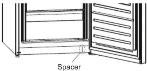 SHARP SJ-SC11CMXWD-EU - Spacer - 1