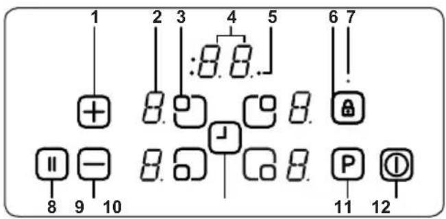 SHARP KH-6I19FT0K-EU - Touch-Bedieneinheit - 1