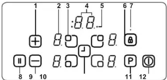 SHARP KH-6I19FT0K-EU - Unità di controllo touch - 1