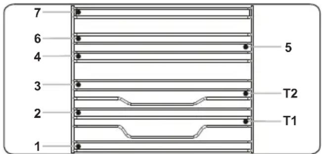 SHARP K-70P19BNH-EU - Der EasyFix-Gittereinsatz - 1
