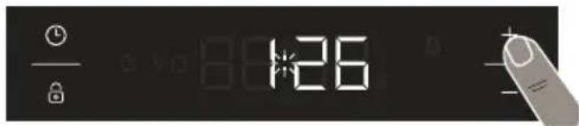 SHARP K-70P19BNH-EU - Ajuste de la hora - 2