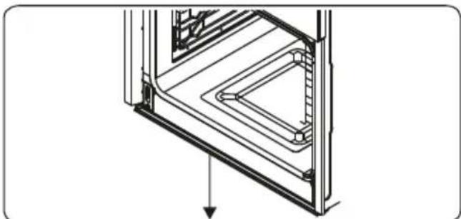 SHARP K-70P19BNH-EU - Backofentür mit Soft-Close-Funktion - 2