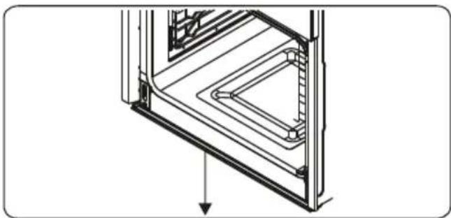 SHARP K-70P19INH-EU - Porte du four à fermeture silencieuse - 2