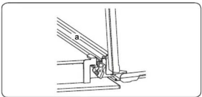 SHARP K-70P19INH-EU - Отстраняване на вратата на фурната - 2