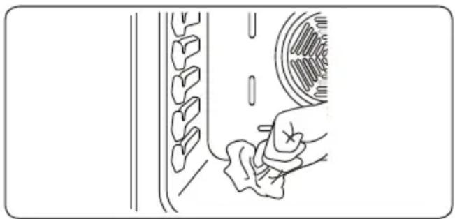 SHARP K-70P19INH-EU - Pulizia dell'interno del forno - 1
