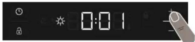 SHARP K-70P19INH-EU - Einstellung des Signaltons des Timers - 2