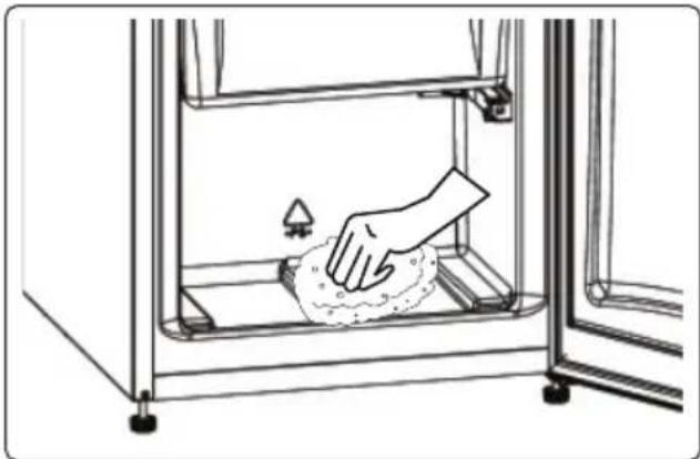 SHARP SJ-FBB05DTXJD-EU - Processo di sbrinamento del freezer - 1