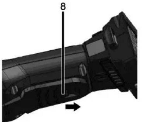 Mafell RF 34-18 - Vklop in izklop - 1