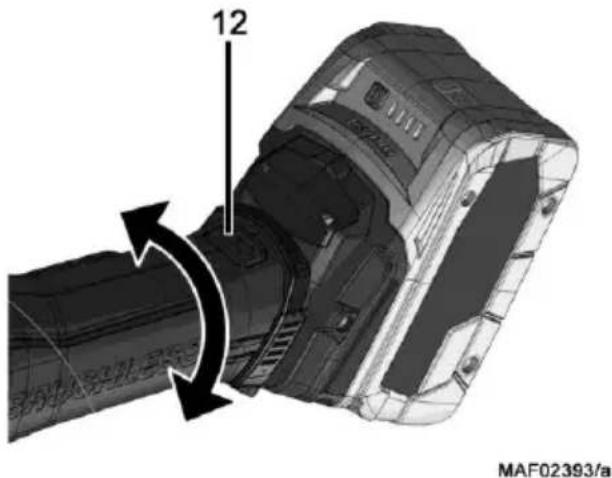 Mafell RF 34-18 - Drejelig akku - 1
