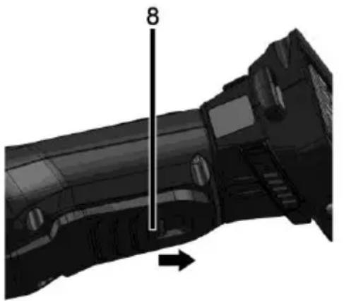 Mafell RF 34-18 - Zapnutie a vypnutie - 1