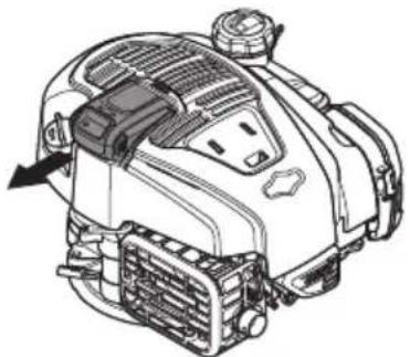 HUSQVARNA LC 348VI - Kontrol af klippeskjold - 1