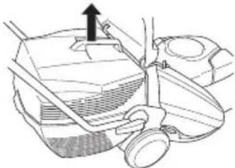 HUSQVARNA LC 348VI - Monter finfordelingspluggen. - 1