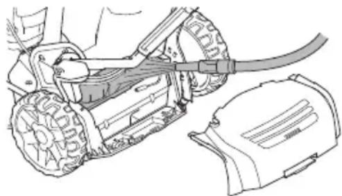 HUSQVARNA LC 348VI - Limpieza de la caja de engranajes. - 1