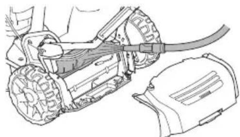 HUSQVARNA LC 348VI - Vaihdekotelon puhdistus. - 1