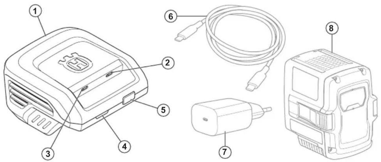 HUSQVARNA 40-USB150X - VISTA GERAL DO PRODUTO - 1