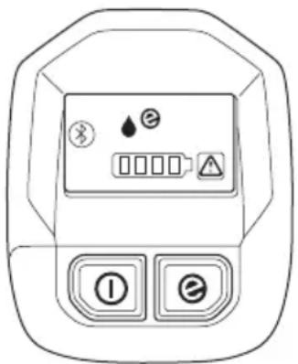 HUSQVARNA 540i XP G - Fonctions de l'interface utilisateur (540i XP) - 1