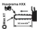 HUSQVARNA 540i XP G - Symbole auf dem Gerät - 12