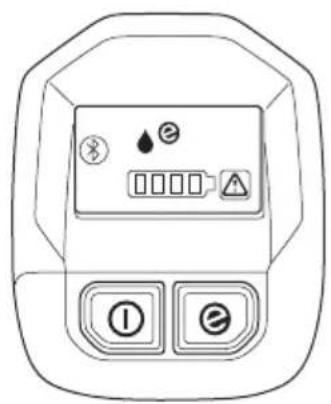 HUSQVARNA 540i XP G - Funktionen der Benutzeroberfläche (540i XP) - 1