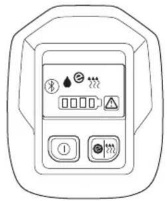 HUSQVARNA 540i XP G - Funktionen der Benutzeroberfläche (540i XPG) - 1
