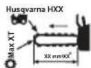 HUSQVARNA 540i XP G - Symbolen op het product - 12