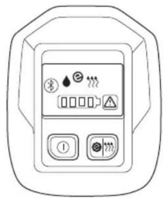 HUSQVARNA 540i XP G - Functies van de gebruikersinterface (540i XPG) - 1