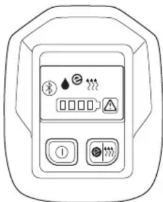 HUSQVARNA 540i XP G - Fonctions de l'interface utilisateur (540i XPG) - 1