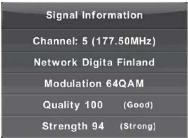 LENCO DVL-1662BK - Signal Information (Información de señal) - 1