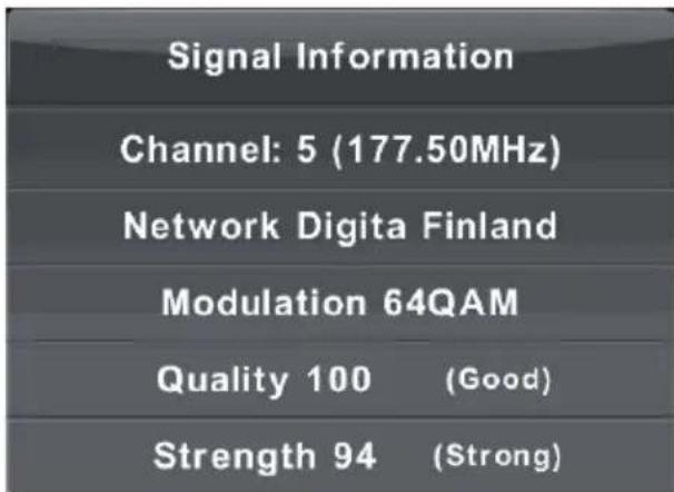 LENCO DVL-1662BK - Signal Information (Signalinformation) - 1